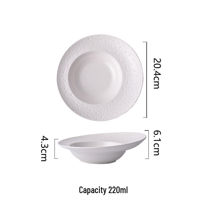 Nordic Ceramic Deep Plate