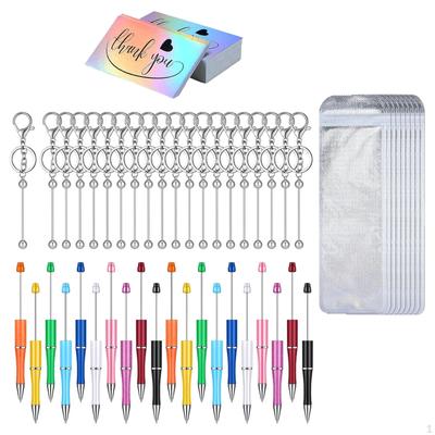Pixuri cu Mărgele Asortate, Pixuri cu Cerneală Neagră pentru Papetărie, Desen, DIY, Realizare, Cadou