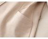 2024 Plus Size Women’s Casual Linen Jacket - Seven-Sleeve Summer Style