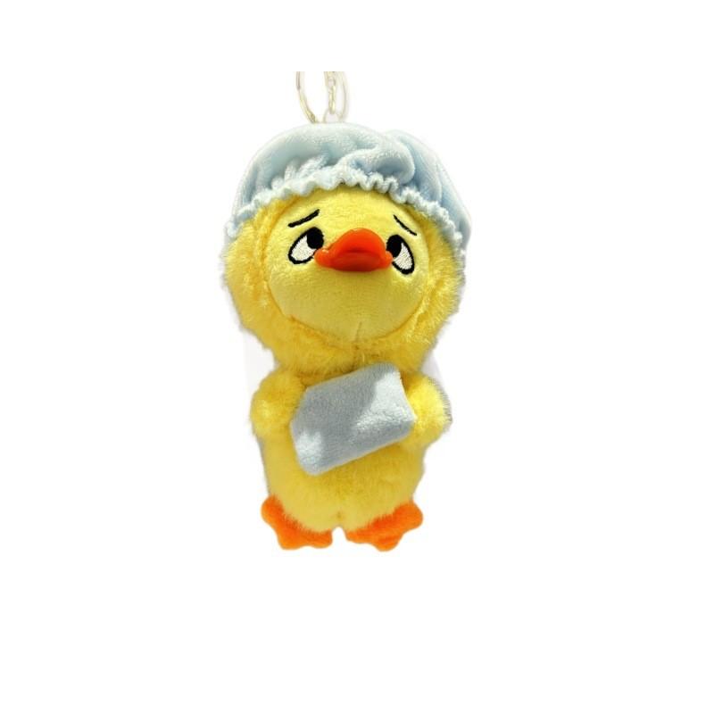 Adorable Plush Duck Keychain Soft Toy Cute Cartoon Duckling Bag Charm 15cm