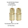 Air Line Hose Compressor Fittings 1/4inch Quick Coupler Connector Tool For Air Compressor Female Thread  Accessories