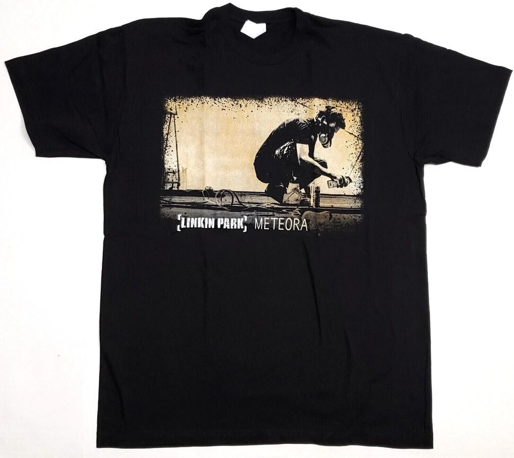 RARE! LINKIN PARK METEORA T-shirt Adult Men s Black Tee New HOT NEW Unisex T-Shirt XL