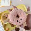 Cartoon Simulation Donut Plush Pendant Doughnut Donut Plush Keychain  Backpack Ornaments