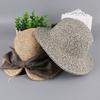 Women Elegant Bowknot Split Beach Cap