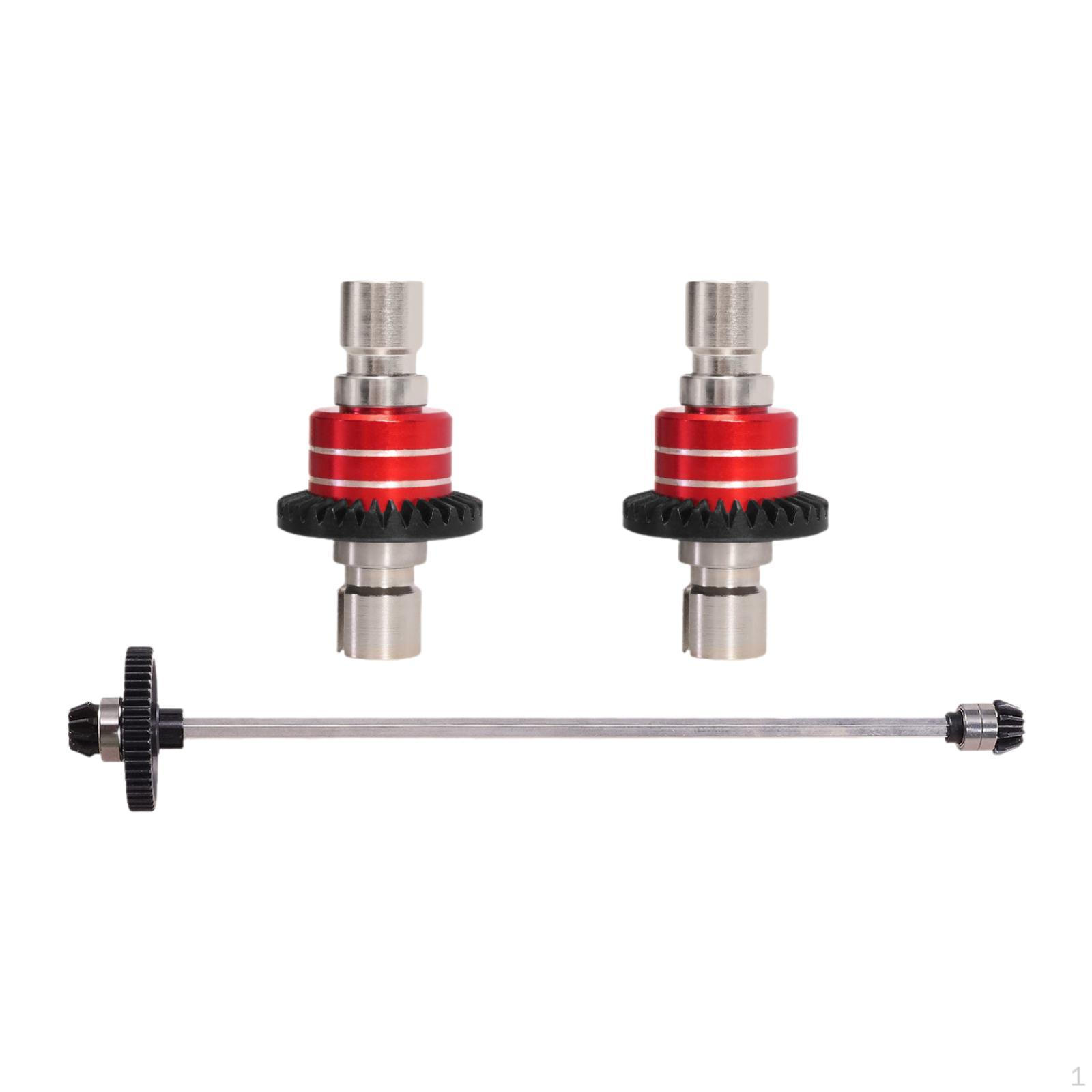 

Основний приводний вал у зборі 1/14 Легко встановити Модифікація Комплект диференціальних шестерень 14303 14301 14302 червоний