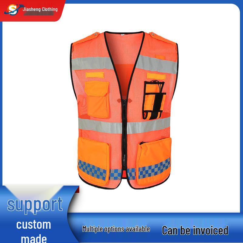 Reflective Traffic Patrol Vest - Road Safety Jacket