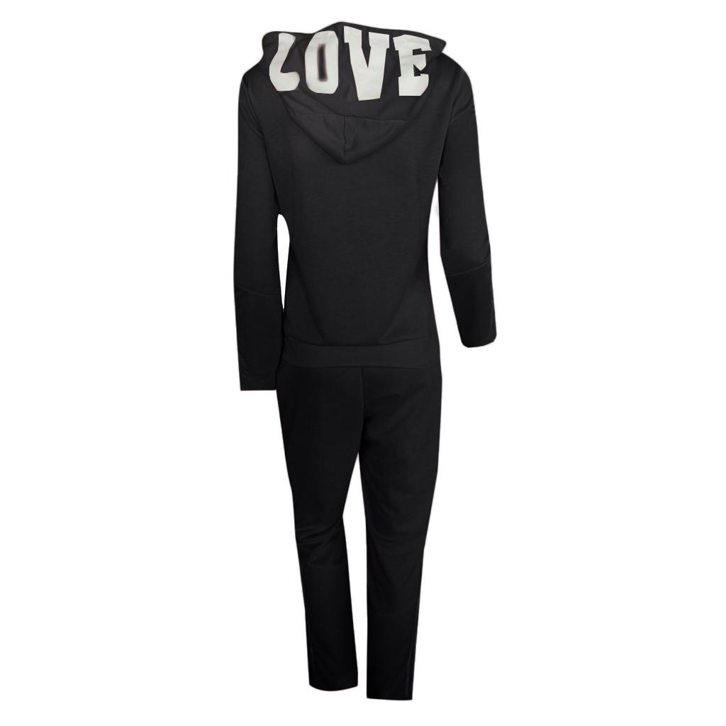 Móda Ženy Ležérní Proužek Zip s dlouhým rukávem Sportovní topy + dlouhé kalhoty Set