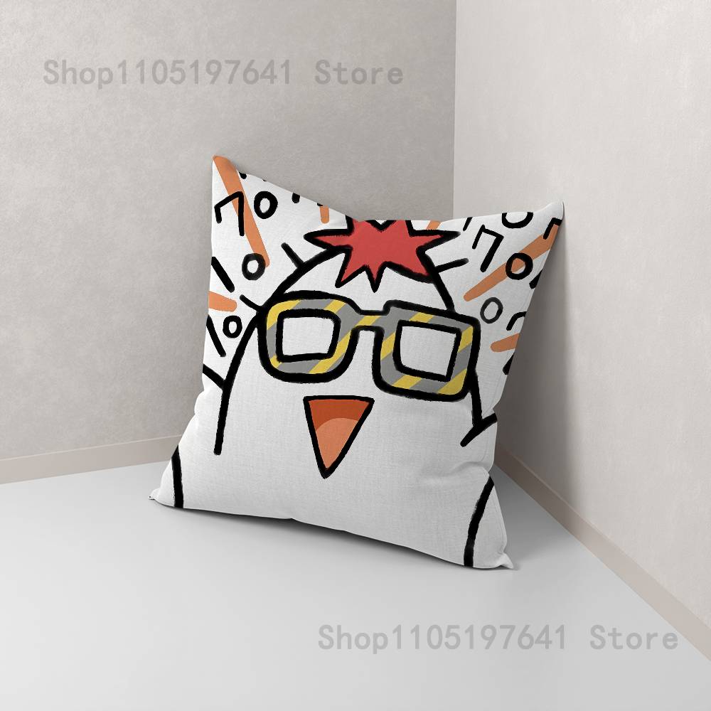 Anime Mystic Messenger Spiel 707 Kissenbezug niedliche Cartoon-FanartikelSchlafzimmer Sofa Dekokissenbezug Weicher Kissenbezug