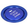 2pcs Engine Start Stop Button Trim Cover Aluminum Alloy Decoration for Car Interior