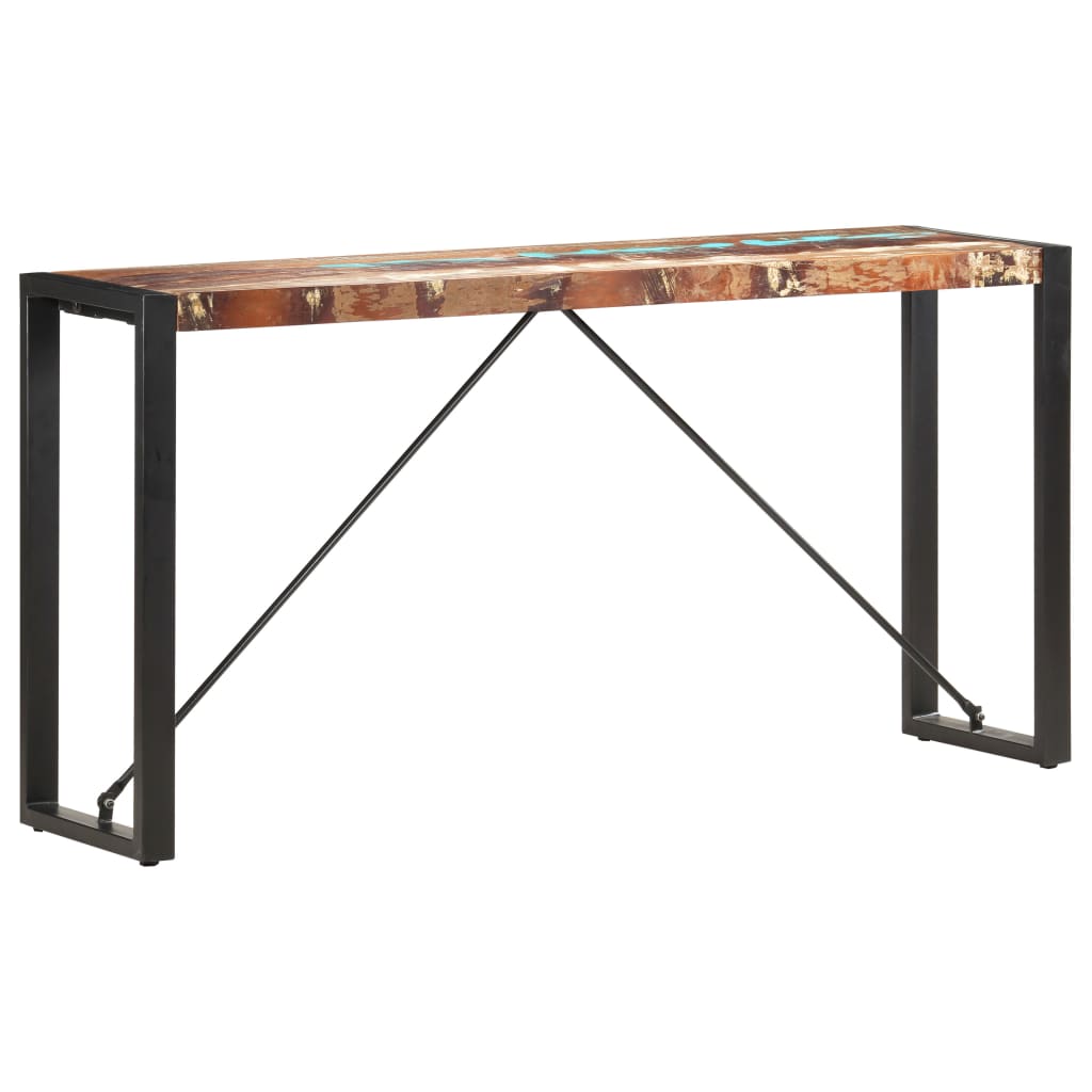 Console Table 150 x 35 x 76 cm Reclaimed Solid Wood