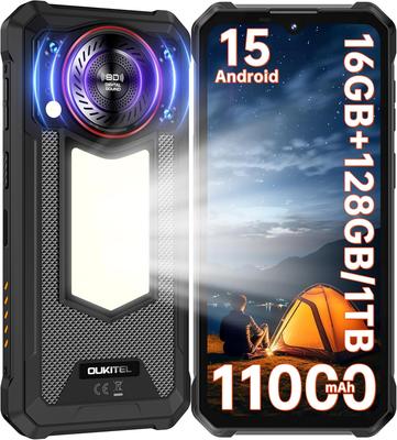 Oukitel WP53S Cellhone 16GB+128GB 11000mAh 6.52" Display 13MP Android 15