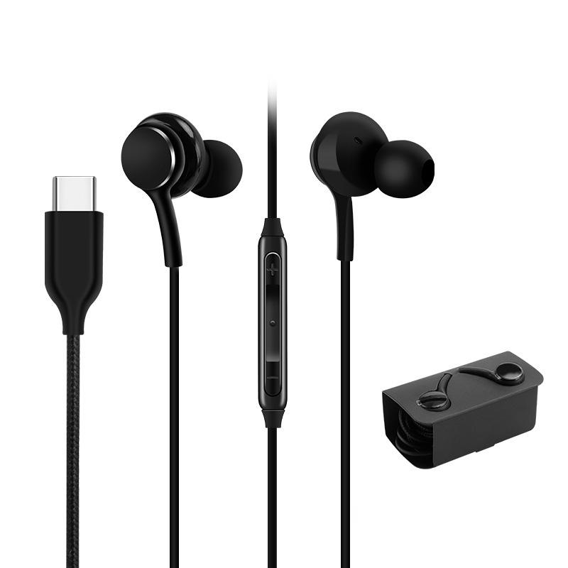 Convenient Wired Listening with Type C Headphones for Samsung For Galaxy