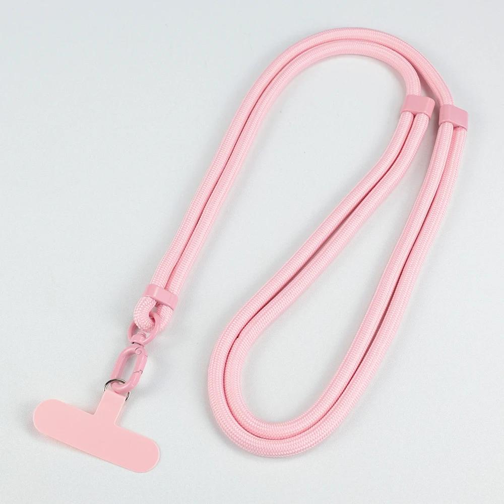 Cordón Universal para Teléfono con Clip Mejorado Anti-Caída Rotación 360° Correa Ajustable para Cuello/Cruzada para Todas las Fundas de Teléfono