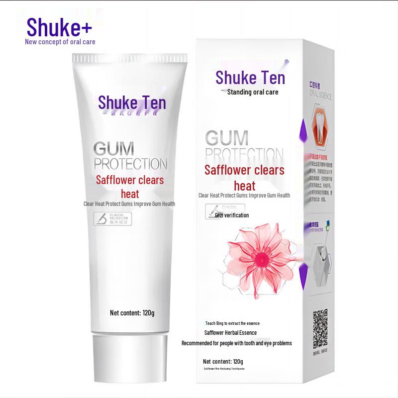 Saky Safflower Gum Care Toothpaste 120g x 4-Pack