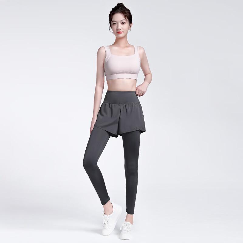 Camel Women's High-Waist Fitness Running Leggings & Shorts