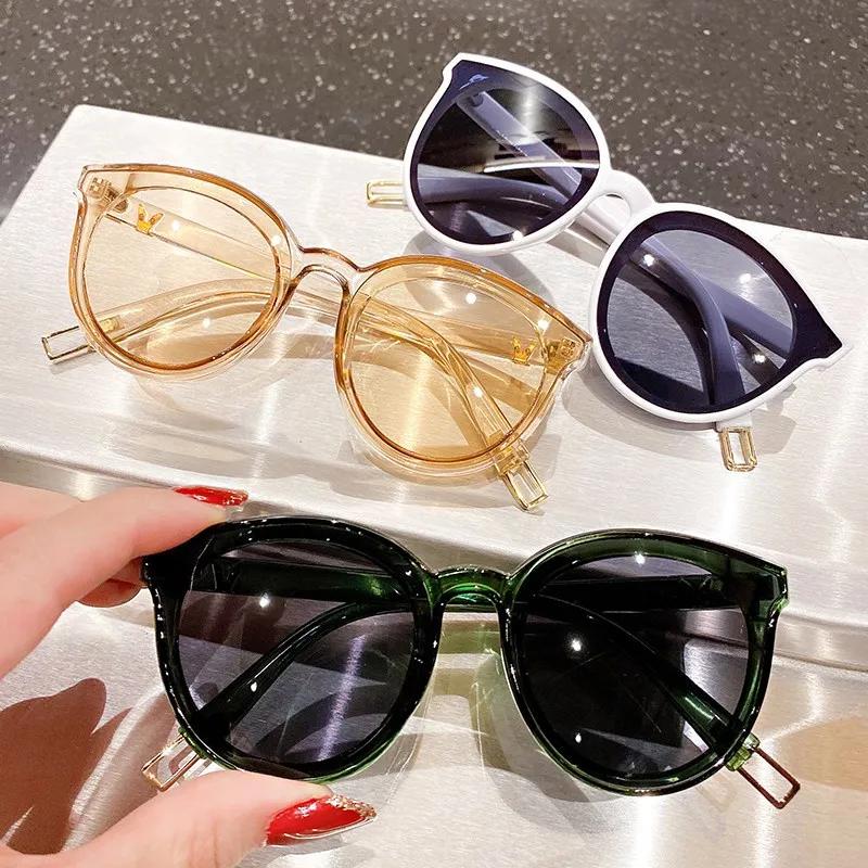New Children's Retro Sunglasses Summer UV Protection Boys and Girls Sunglasses Baby Comfortable Shade Glasses