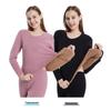 Hengyuanxiang Women's Cationic Fleece Thermal Underwear Set