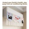 Anti-Direct Blowing AC Wind Deflector Curtain Self-Adhesive Air Outlet Cover  Bedroom
