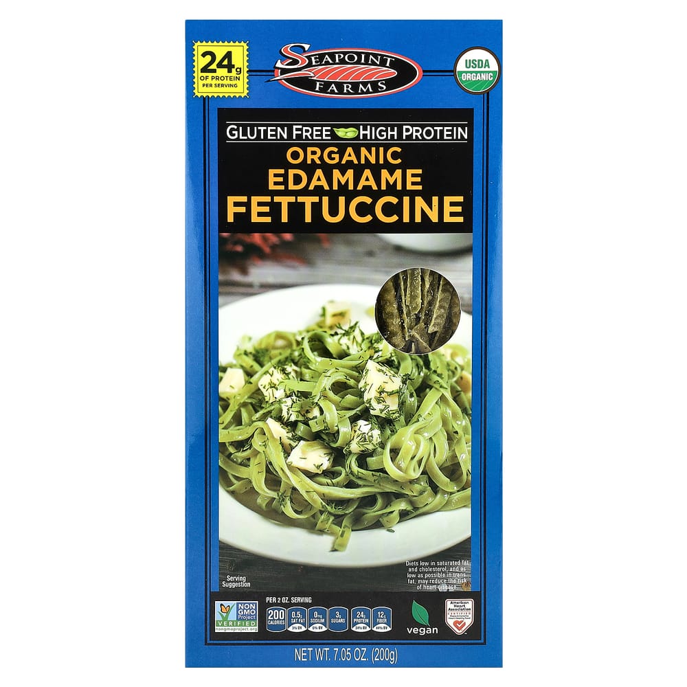 iHerb Seapoint Farms Edamame Fettuccine 200g (7.05oz)