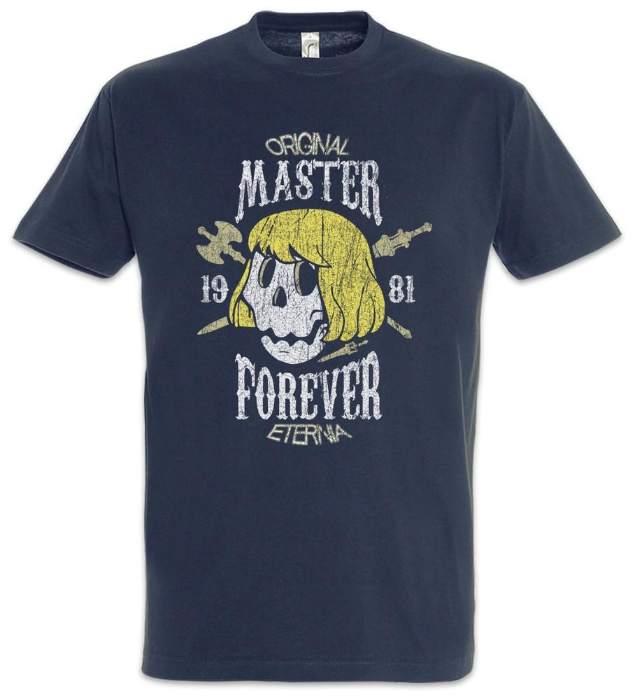 

Master Forever T-Shirt Gaming Fun Games Gamer Skull Retro 2XL
