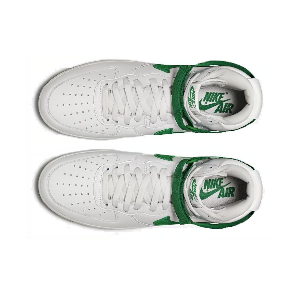 New Nike Air Force 1 High Retro Qs 'Lucky Green' 743546-104