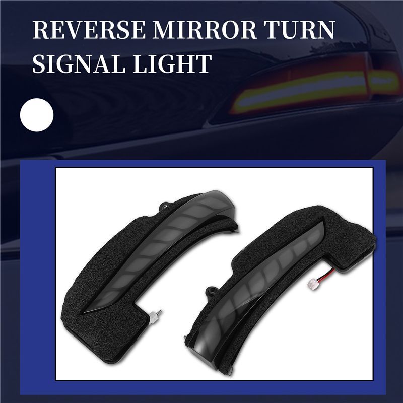 Powerful LED Dynamic Turn Signal Side Rearview Mirror Indicator Blinker Light For Toyota Fortuner Hilux Innova 2016+