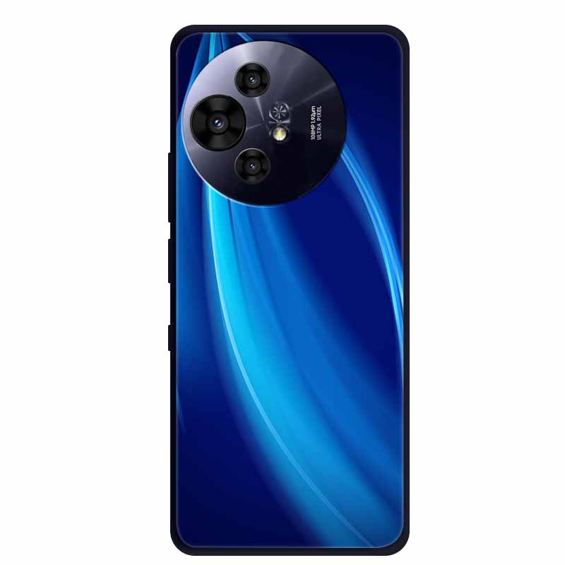 Pro pouzdro na telefon TCL 50 Pro NxtPaper Černé silikonové měkké TPU pouzdro Pro TCL 50 Pro NxtPaper 5G Zadní kryt Pouzdro 6.8" Coque Odolné proti nárazům