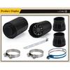 LZONE - Air Intake With Fan or Without Fan Universal Racing Carbon Fiber Cold Feed Induction Kit Air Intake Kit Air Filter Box