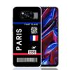 Airline Ticket Barcode Phone Case For Xiaomi Poco X7 X6 X5 Pro F7 Ultra Redmi 15C 15 13 13C 12 12C 10 10A 10C 9 9A 9C 9T Cover P