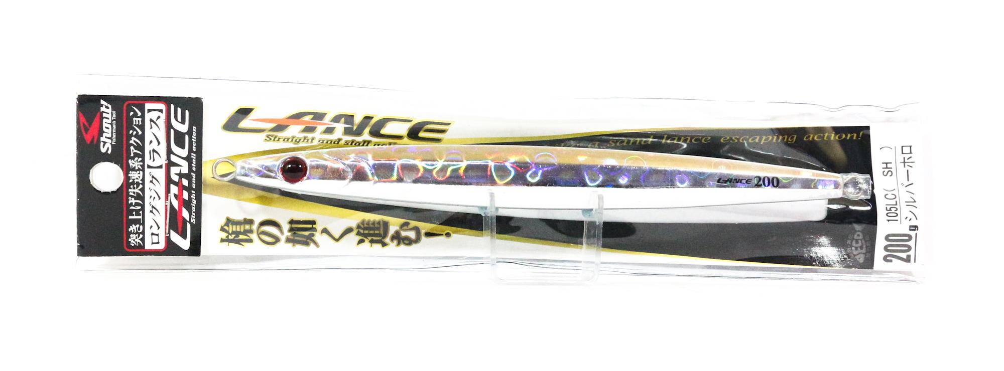 

Shout 105-LC Metal Jig Lance Slow Fall Long 200 грамм SH (8250)