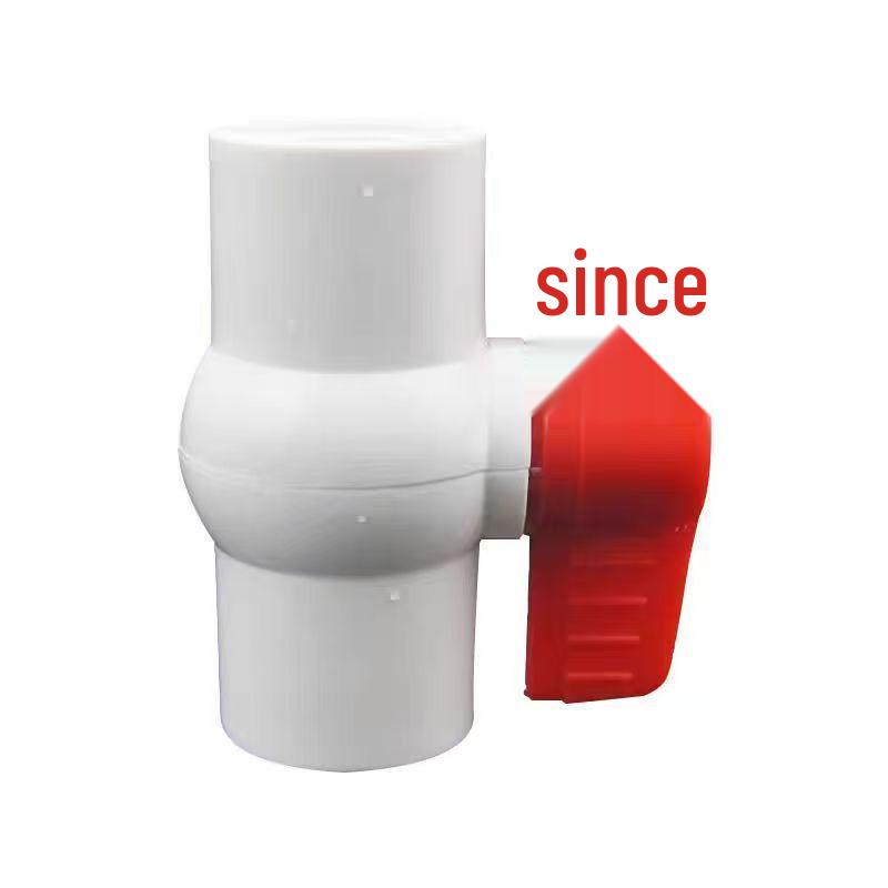PVC Ball Valve Switch for Water Pipes (Sizes: 20-110mm)