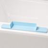 Garde-éclaboussures de baignoire Plateau Facile à Nettoyer Support de jouets de bain Rebord Offert