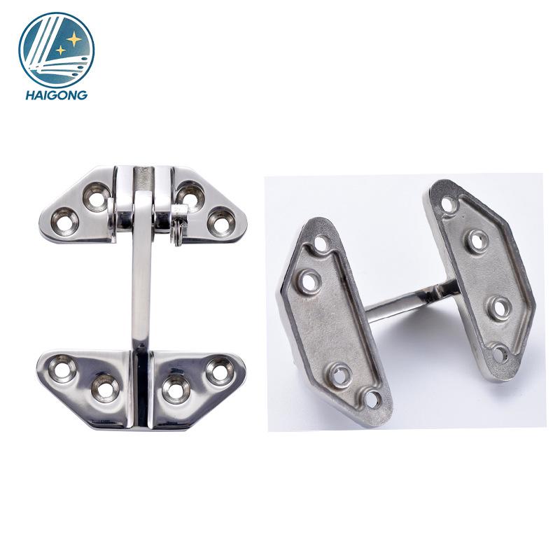Stainless Steel 316 Heavy Duty Butterfly Flip Hinge for Marine, Yacht, and RV Hardware