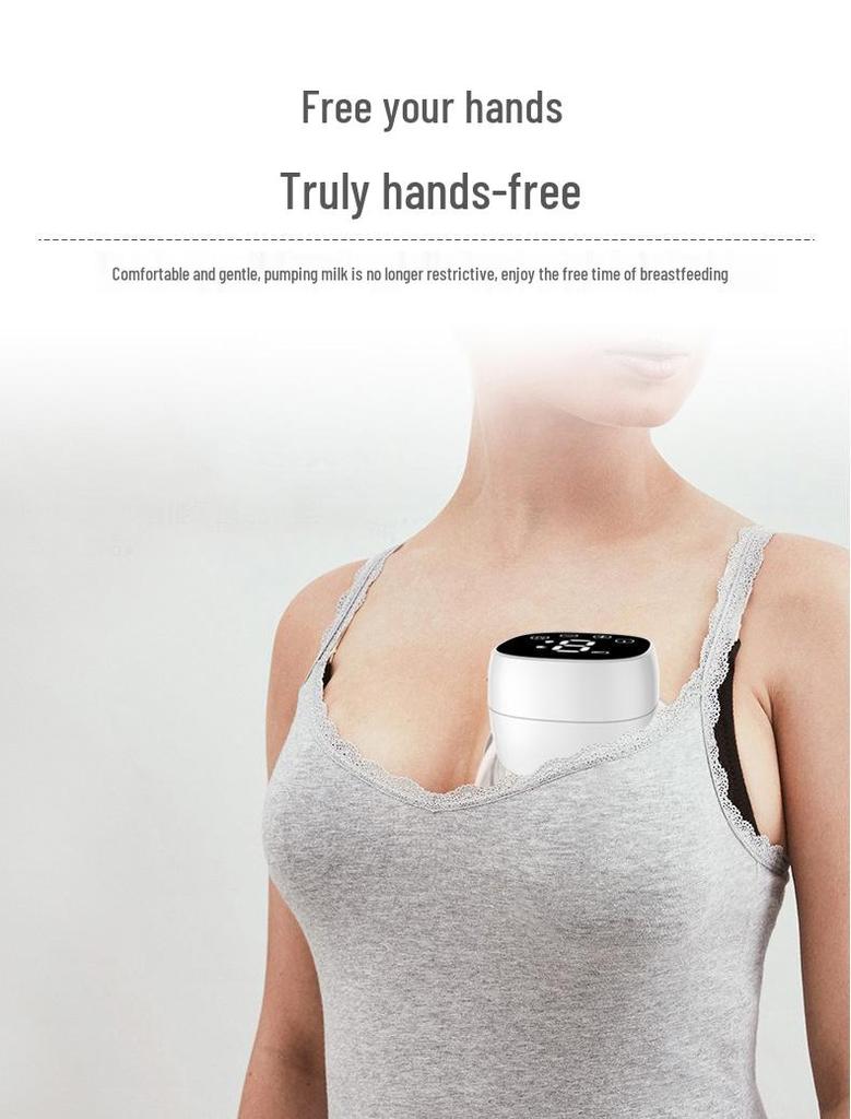 New Wearable Wireless Electric Breast Pump: Hands-Free, Integrated, Automatic Milk Collector