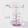 Kai Corporation KAI Drip Resistant Pour Anywhere Heat Resistant Measuring Cup 200ml Dishwasher Safe Clear KAI KITCHEN Made In Japan DH8125