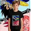 Dbz Vegeta X Goku Anime Print Kids Cotton T Shirt Soft Breathable Pure Cotton Casual Top for Boys and Girls Daily Wear