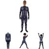 Premium Quality Black Panther Superhero Cosplay Jumpsuit For Adults And Kids
