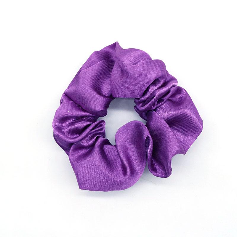 Vintage French Satin Silk Hair Tie - Retro Versatile Accessory