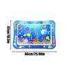 Water Mat For Cats 25.98x18.5 Inches Inflatable Pet Water Sensory Mat Interactive Cooling Cushion Non-Slip Tray Scratcher Toy
