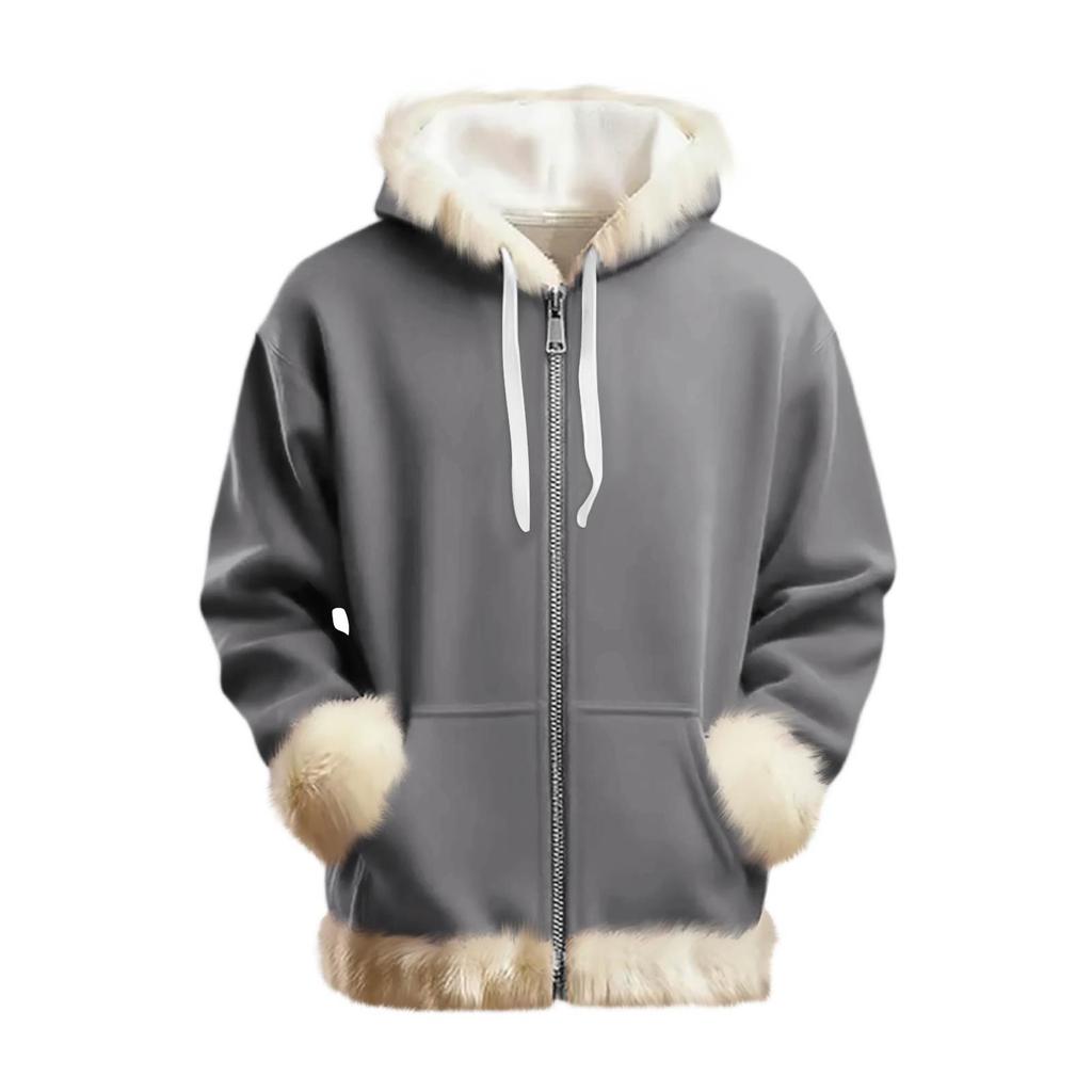 Men's And Women's Unisex Fashion Casual Top Solid Color Long Sleeve Pet Pocket Hoodie Sweatshirt