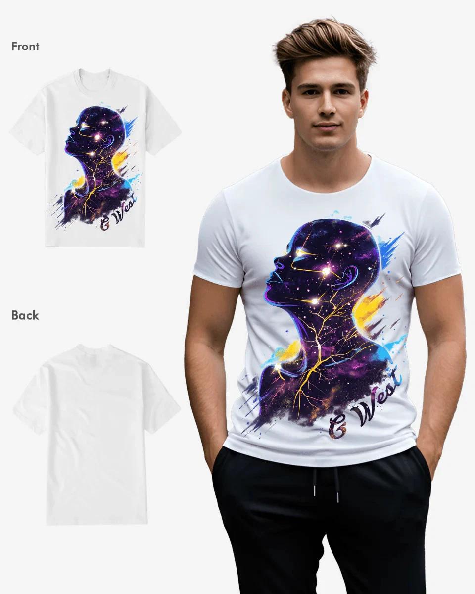 G WEST WORLD INSIDE YOU TEE M