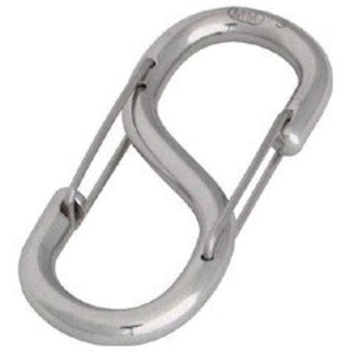 Mizumoto Stainless Steel S-Hook, Wire Diameter 3mm, Length 37mm, B2054