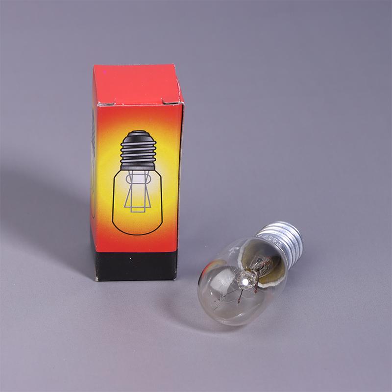 2 Pcs E14 15W High Temperature Resistant Refrigerator Bulb Microwave Oven Replacement Light Toaster/Steam Bulb Light