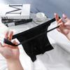Men Summer Sexy Sexy Ice Screen Yarn Low Waist Thong Underwear