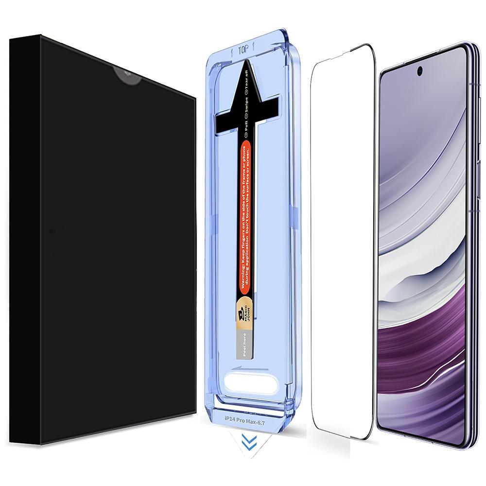 

For Samsung Galaxy S21+ 5G Tempered Glass HD Clear Screen Protector with Automatic Dust Removal Tool Type A