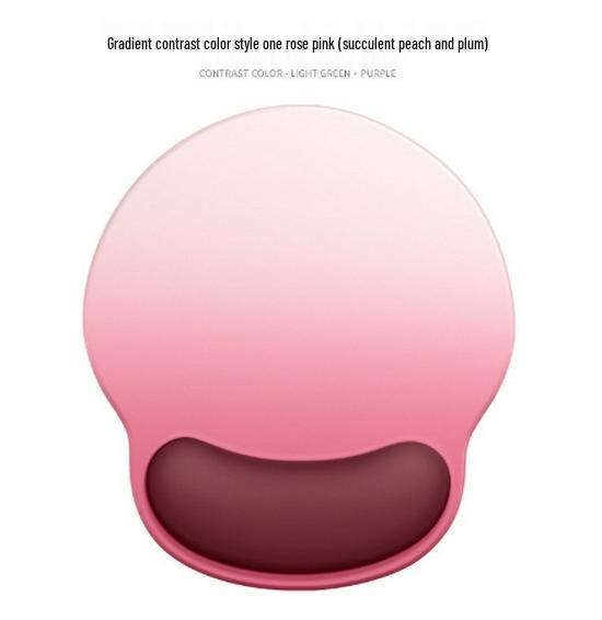 Ergonomic Silicone Anti-Slip Mouse Pad with Wrist Support