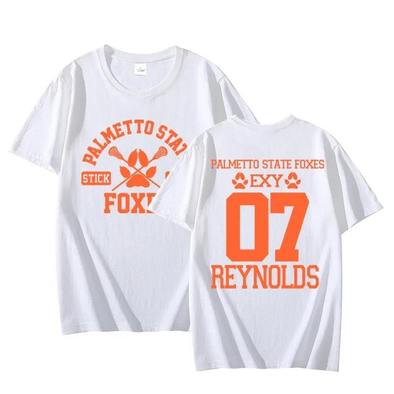 Alles für die Spiele Palmetto State Füchse T-Shirt für Frauen Kurzarm-T-Shirt Damen Rundhals-T-Shirts Damenbekleidung