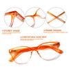 TUREZING Reading Glasses For Women Men Blue Light Blocking Fashion Square HD Presbyopia Glasses