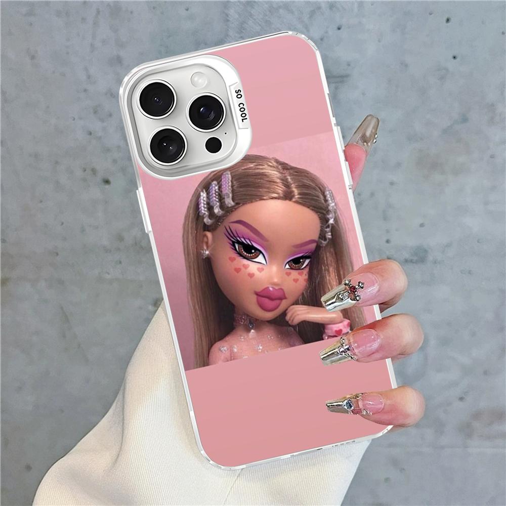 Lovely Doll Bratz Phone Case For IPhone 16 15 14 13 12 11 Pro Max X XR XSMAX 8 7 Plus Matte Shockproof Back Cover