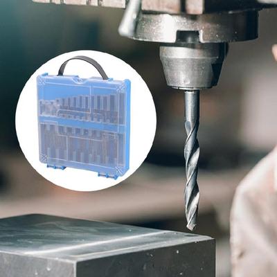 Industrial 150Pcs Mini Twist Drill Kit Includes Protective Case For Organized Storage In Workshops And Home Use